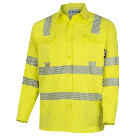 Oberon Men's Button-Up Shirt, 10 cal/sq cm, L ZFI506-L